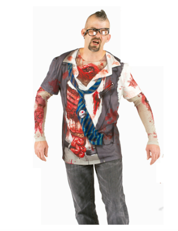 Camiseta Zombie The Walking Dead Disfraces para Halloween