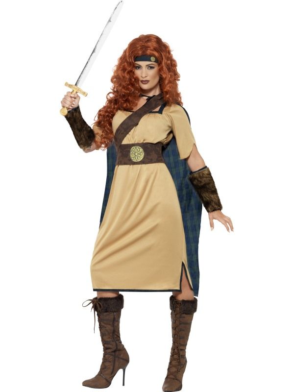 Disfraz Guerrera Medieval-Disfaces para Mujer