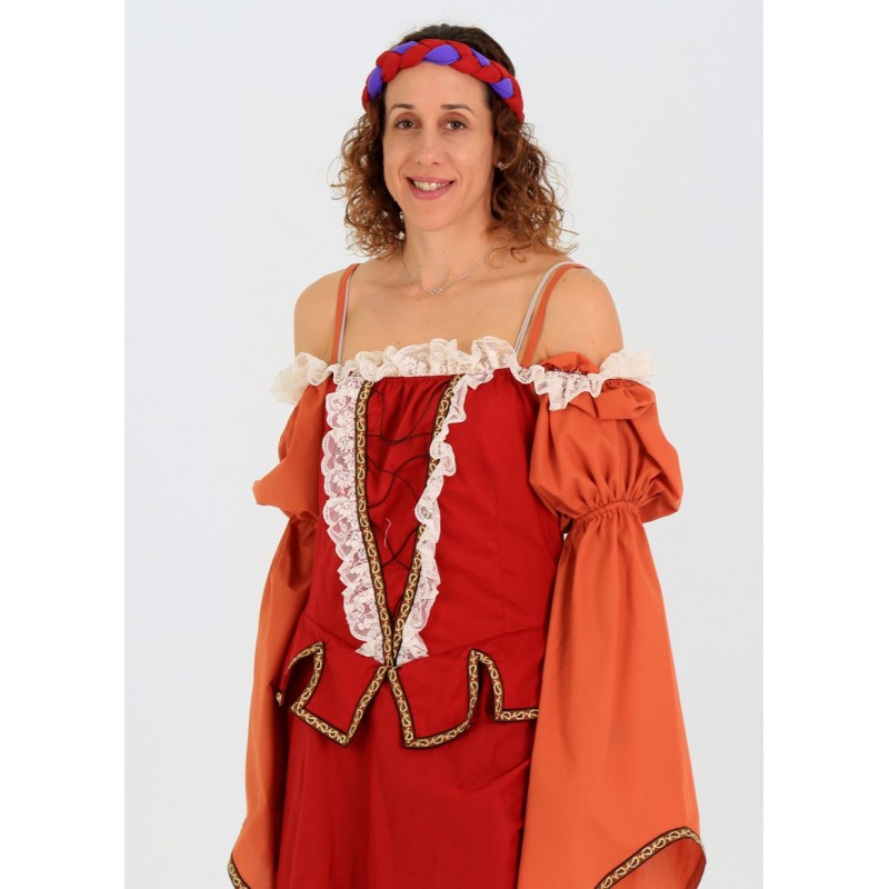 Disfraz de Clarisa Medieval para mujer